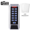 Deguard Stand Alone Access Controller (EM+HID) Two relays Zinc alloy case anti-vandal waterproof IP68. DAC-KP002